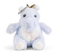Little Living Nature Dragon Clip - Peluche Porte-Clés Bleu | Jouet en Peluche pour Enfants