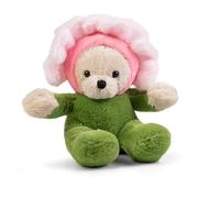 Little Living Nature Fleur à Jouer - Peluche Œillet Rose | Jouet en Peluche pour Enfants