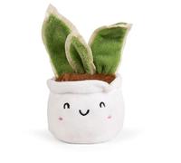 Little Living Nature Plante Sansevieria Verte - Peluche | Jouet en Peluche pour Enfants, 12 cm