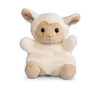 Little Living Nature Snugglies Peluche Agneau - Cadeau de Naissance pour Fille et Garçon, Jouet en Peluche Doux, Poupée Cochon Câline pour Nouveau-né, Lamb