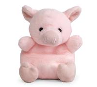Little Living Nature Snugglies Peluche Cochon - Cadeau de Naissance pour Fille et Garçon, Jouet en Peluche Doux, Poupée Cochon Câline pour Nouveau-né