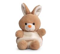 Little Living Nature Snugglies Peluche Lapin de Ferme - Cadeau de Naissance pour Fille et Garçon, Jouet en Peluche Doux, Poupée Cochon Câline pour Nouveau-né