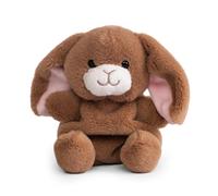 Little Living Nature Snugglies Pet Brown Rabbit Plush - Easter Stuffed Animal Gifts