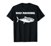Little Mackerels Cute Fish Quote Simple Holy Mackerel T-Shirt