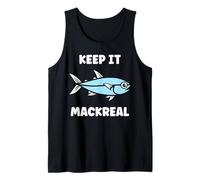 Little Mackerels Cute Fish Simple Keep it Mackerel Débardeur