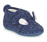 Chaussons enfant garcons Little Mary LAPINVELCRO Bleu 18
