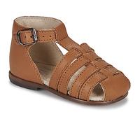 Little Mary Sandales plates JULES in Marron 19