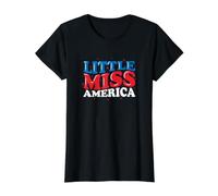 Little Miss America T-Shirt Graphique avec Valeur