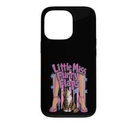 Little Miss Fourrure Rabats Chat Maman Drôle Coque pour iPhone 13 Pro