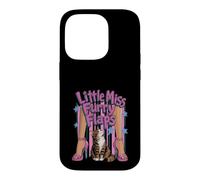 Little Miss Fourrure Rabats Chat Maman Drôle Coque pour iPhone 14 Pro
