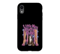 Little Miss Fourrure Rabats Chat Maman Drôle Coque pour iPhone XR