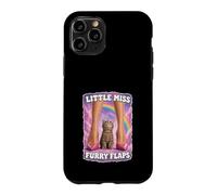 Little Miss Furry Flaps Chaton Chat Lover Funny Coque pour iPhone 11 Pro
