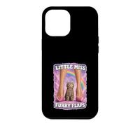 Little Miss Furry Flaps Chaton Chat Lover Funny Coque pour iPhone 12 Pro Max