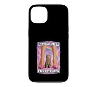 Little Miss Furry Flaps Chaton Chat Lover Funny Coque pour iPhone 13