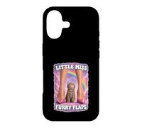 Little Miss Furry Flaps Chaton Chat Lover Funny Coque pour iPhone 17