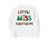 Little Miss Juneteenth Princess Black Girl Magic Fill Amusement pour Tout-Petits Sweatshirt