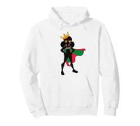 Little Miss Juneteenth Princesse Melanin Girl Noir Girls Fun Sweat à Capuche