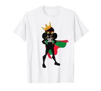 Little Miss Juneteenth Princesse Melanin Girl Noir Girls Fun T-Shirt