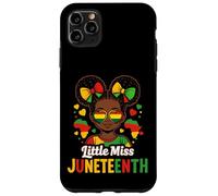 Little Miss Juneteenth, Princesse Noire de la Journée de la liberté Africaine Coque pour iPhone 11 Pro Max