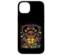 Little Miss Juneteenth, Princesse Noire de la Journée de la liberté Africaine Coque pour iPhone 14 Plus