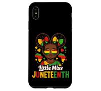 Little Miss Juneteenth, Princesse Noire de la Journée de la liberté Africaine Coque pour iPhone XS Max
