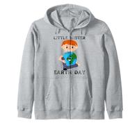 Little Mister Earth Day Boy Funny World Planet Fun Boys Son Sweat à Capuche