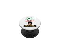 Little Mister Garçon d'âge préscolaire Noir Prince Son Peau Marron Garçon PopSockets PopGrip Adhésif