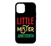 Little Mister Juneteenth Noir Garçon Garçon Amusant Coque pour iPhone 12/12 Pro