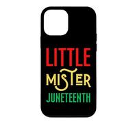 Little Mister Juneteenth Noir Garçon Garçon Amusant Coque pour iPhone 12 Mini