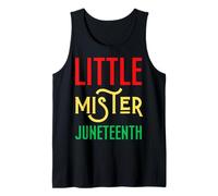 Little Mister Juneteenth Noir Garçon Garçon Amusant Débardeur