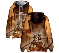 Little Nightmare 3 Merch Game Sweat à capuche d'hiver unisexe décontracté à manches longues Streetwear, comme sur l'image, XL