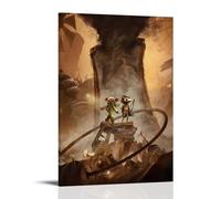 Little Nightmares III - Poster sur toile - Décoration murale pour salon, chambre à coucher - Peinture murale moderne pour chambre à coucher - Pour chambre de garçon - Impression murale pour fille et