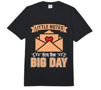 Little Notes for The Big Day Planificateur d'événements de Mariage Comfort Colors Adult Heavyweight T-Shirt