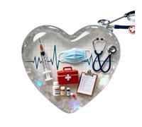 Little Nurse Hug | 2D Acrylic Motivational Souvenir,Nurses' Day Motivational Cards | Molding |For Nursing Students Healthcare Persons Hospital Staff Caregivers Graduation Birthday Holiday Retirement