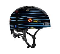 Nutcase Little Nutty-Defy Gravity (Reflective) Casque Jeunesse Unisexe, Multicolore, S
