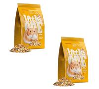 Little One Aliment Complet pour Hamsters | Pack Double | 2 x 400 g | Composition equilibrée | A Base de Blé, Millet Rouge, Orge, Flocons de Maïs, Graines de Courge