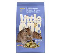 Little One Aliment complet pour octodons | 400 g | Riche en fibres longues et sans ingrédients sucrés | Alimentation équilibrée | Contient des granulés de foin, de la luzerne séchée, du panais et de l