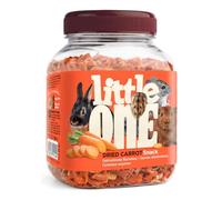 Little One Carottes Séchées | 200 g | Aliment Complémentaire pour Rongeurs | Riche en Vitamines et Minéraux | Séchage Doux pour Un Arôme Intense et Un Goût Particulier