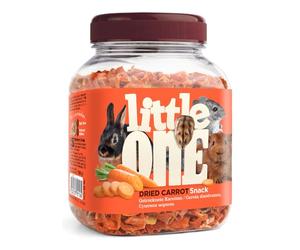 Little One Carottes Séchées | 200 g | Aliment Complémentaire pour Rongeurs | Riche en Vitamines et Minéraux | Séchage Doux pour Un Arôme Intense et Un Goût Particulier