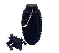 Little Ouchie Pain Fidget, Spiky Grip Stip Keychain avec Jouet de Dragon de Diamant imprimé en 3D, Pain Stage Fidgets Stress Reliefs Toy Gift for Offices