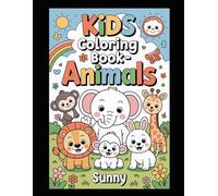 Little Paws & Big Colors - Animals Fun & Easy Animal Coloring Pages for Ages 3-6