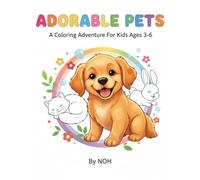 Little Paws, Big Fun: A Domestic Animal Coloring Book for Young Kids