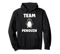 Little Penguins Animal Cute Minimalist Simple Team Penguin Sweat à Capuche
