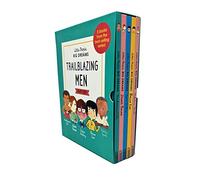 Little People, Big Dreams Trailblazing Men Coffret cadeau de 5 livres (Stephen Hawking, Bruce Lee, David Bowie, Muhammad Ali, Mahatma Gandhi)