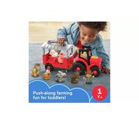 LITTLE PEOPLE CARING FOR ANIMALS TRACTEUR GIFT SET