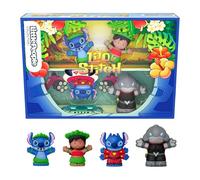 Little People Collector Coffret Disney Lilo & Stitch édition spéciale pour adultes et fans, 4 figurines dans un emballage à exposer, JFC77