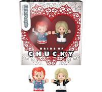 Little People Collector Edition spéciale Ensemble de figurines dans une boîte de présentation pour adultes et fans, inspirée du film La Fiancée de Chucky