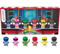 Little People Collector Power Rangers Édition spéciale pour adultes et fans 6 personnages dans un seul paquet de présentation