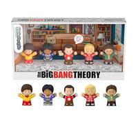 Little People Collector The Big Bang Theory, inspiré de la série télévisée, coffret cadeau à exposer, 5 figurines, pour adultes et fans, HYT47