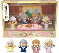 Little People Collector The Golden Girls Figurine de gâteau au fromage Late Night 40e anniversaire dans un coffret cadeau pour adultes et fans